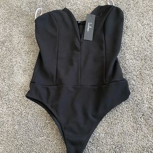Lulus black bodysuit
